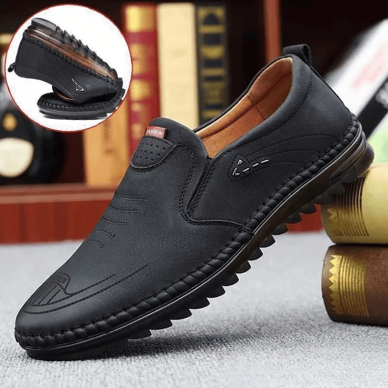 Men's Casual Fashionable Soft-sole Leather Shoes