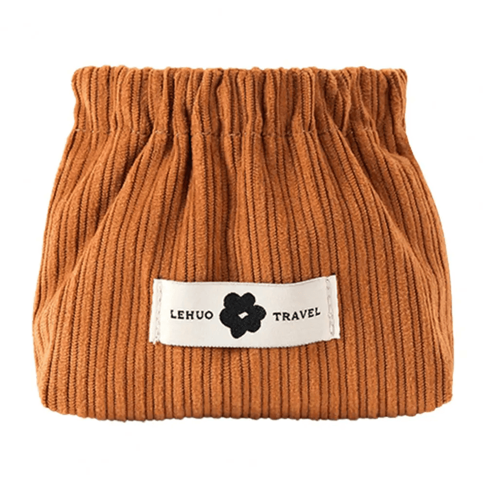 CutiePouch - Personalized Snap Closure Corduroy Organizer Pouch - Hot Sale 50% Off