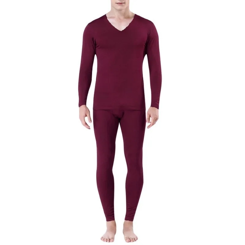Men's Soft Winter Thermal Underwear - Dark Gray